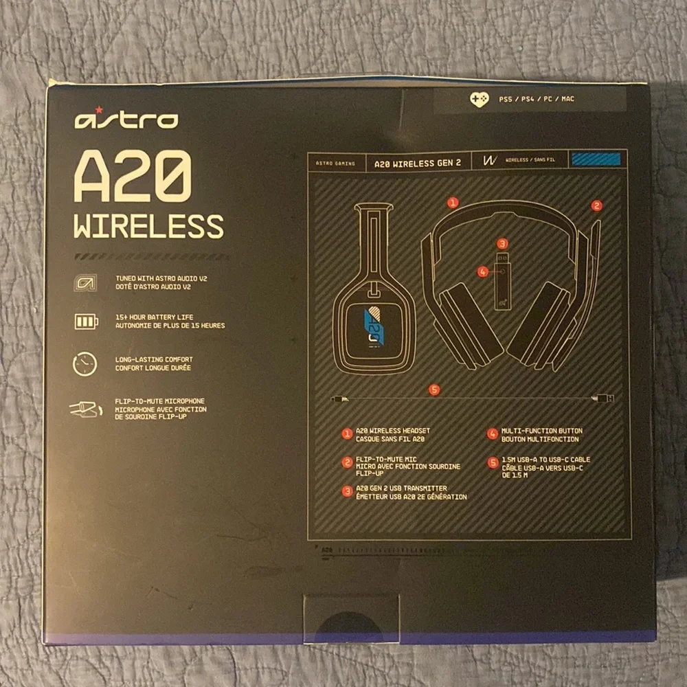 Astro a20 wireless headset brand new